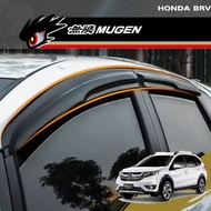 Honda BRV 2016 To 2019 Door Visor Mugen Style 8 cm Width 1.8 mm Thickness