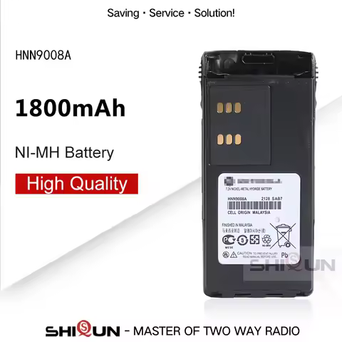 HNN9008A Compatible Battery NI-MH with GP328 GP338 HNN9008 HNN9008A HNN9008AR HNN9008H HNN9009 HNN90