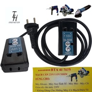 Power supply circuit 220v 110v 3000w (220v-110v power conversion transformer)