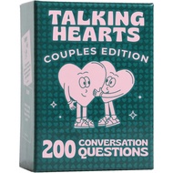Talking Hearts 200pcs Conversation Questions Card Game Meaningful Dialogues for Couples Partners Fri