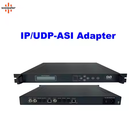 ASI-to-IP IP-to-ASI Converter IP/UDP-ASI Gateway IPTV network TV / cable television front-end system