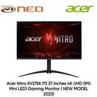 Acer Nitro XV275K P3 27 Inches 4K UHD (IPS Mini LED) Gaming Monitor with 160Hz refresh rate [NEW 2023 MODEL]