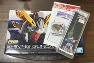 Bandai RG Shining Gundam 連特效件及水貼