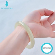 bangles for women Thin Bracelet jingle Hotan jade white jade Natural Bangle Handmade