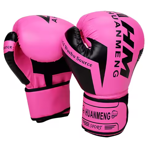 Boxing Gloves Boxing Training Gloves Hook and Loop Closure Punching Bag Gloves Breathable Training S