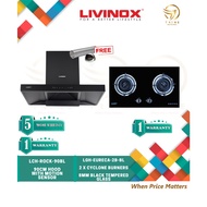 (NEW MODEL) LCH-ROCK X-90BL / LCH-ROCK-90BL CHIMNEY COOKER HOOD KITCHEN HOOD KITCHEN APPLIANCES PENY