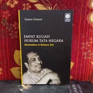 Book FOUR COURSES OF STATE ADMINISTRATIVE LAW DARRIS HUMAH