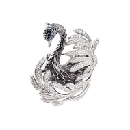 Pearl High-End Design Women's Versatile Accessories New Elegant Clothing Brooch Direct Supply Inlaid