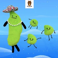 Rytanda Secret Staycation Plush Toy Edamame Family Doll Soybean Plushie Pillow Cute Anime Stuffed To