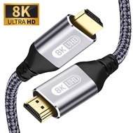 ‘；【= HDMI 2.1 Cable HDMI Cord 8K 60Hz 4K 120Hz 48Gbps EARC ARC HDCP Ultra High Speed HDR For HD TV Laptop Projector PS4 PS5