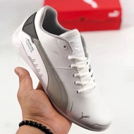 Ready Stock New Classic Racing Shoes BMW Co-branded Jogging Shoes Synchronized With Men's Soft Leather Breathable Limited Edition Sports Shoes And Sneakers
