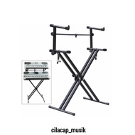 Stacking KEYBOARD STAND 2 TIER KEYBOARD STAND TWO TIER STAND