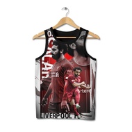 Lekbong Children's Singlet T-Shirt Mo Salah Football Player 3D Football Shirt Singlet-Football-1-des