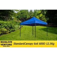 READY STOCK 6x6 600D Economy Canopy Set | Pasar Malam Kanopi | Hawker Night Market Tent | Khemah | 2.0mX2.0m |