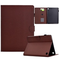 Factory directly sell Solid Color Fiber Texture Smart Tablet Leather Case For Amazon Kindle Fire HD 