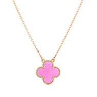 [Unused] Van Cleef & Arpels Vintage Alhambra Necklace VCARPQZK00 K18 Yellow Gold