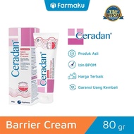 Ceradan Skin Barrier Cream 80g for dry and sensitive Skin, original certificate