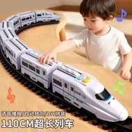 High Speed Rail Train Harmony Train Model Children Charging Version Electric Track Train Enlightenme