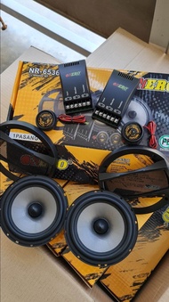 Speaker Split 2way Nero New