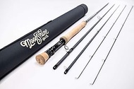 Moonshine Rod Co. The Vesper Series Fly Fishing Rod with Carrying Case and Extra Rod Tip Section- 8w