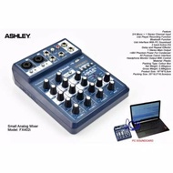 Audio Mixer Mixer Ashley Fx-402I 2 Channel