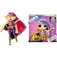 L. L.O.L. Surprise OMG Movie Magic Ms. Direct Fashion Dolls, Including 2 Costumes, 3D Glasses, Movie