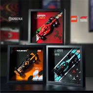LEGO F1 FRAME FERRARI MCLAREN REDBULL MERCEDES BY BORDEAUX WALL DISPLAY COLLECTION FORMULA 1