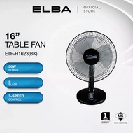 ELBA Table Fan 16＂ETF-H1623(BK)