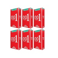 日本 okamoto 岡本~001衛生套(4入裝)x6盒 至尊勁薄 組合款 保險套