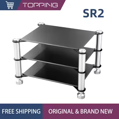 TOPPING SR2 Aluminum Rack Compatible with D90 series, LA90D,A90D, Pre90, EXT90, U90, LA90, DM7, DX7