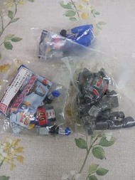 懷舊玩具1998 大鐵人17 18號扭蛋三隻