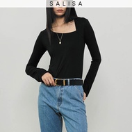 SALISA - Long-Sleeved Jersey Top