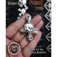 Enamel Badge Pin Metal Revenge tga / Pin Badge / Pin Band Enamel Pin Pin Badge