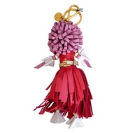 PRADA 粉紅色真皮晴天娃娃手袋掛包吊飾