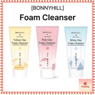 [BONNYHILL] Foam Cleanser 170ml / Yellow Clay, Red Clay, White Clay
