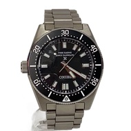 SEIKO mens watches automatic wristwatch analogues stainless BLK SLV SS 6R55-00G0 Direct from Japan S