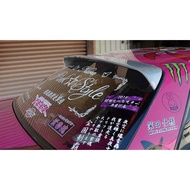 Nissan Silvia S13 240SX Notchback Origin V2 Style Roof Spoiler