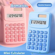 ARMARIO Mini Pocket Calculator, 8-Digit Silent Scientific Calculator, High Quality Large LCD Display