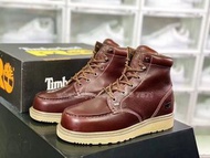 Timberland PRO Barstow Wedge巴斯托契系列工裝靴｜顏色 棕紅 ｜尺碼 39-44（偏大一碼）