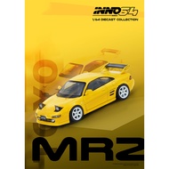 INNO 1:64  MR2 (SW20) Yellow Diecast Model Car