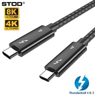 STOD Elbow Thunderbolt 4 Cable Angled Type C Cord USB C PD Fast Charger Charging 5A Lshaped L shape 
