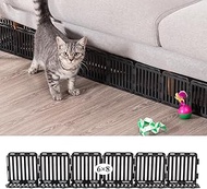 Under Couch Blocker for Toys 6" H, Plastic Under Furniture Gap Protector for Pets Blocker, Spliced B