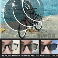 Lensa Progresif photochromic Grey Leinz Transactive 1.56