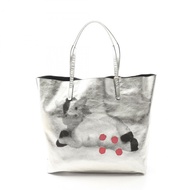 Vivienne Westwood STUDIO SHOPPER 手袋 S4205007 皮革 銀色 二手 女士