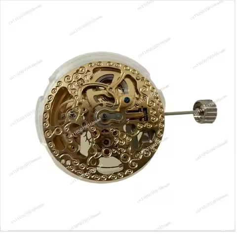 For Watch Movement, Mechanical Movement, Hangzhou 2189 Movement, Seiko Gold Hollow Three-pin Movemen