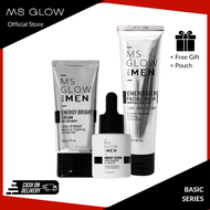 MS Glow Men Pria Paket Basic - MS Glow For Men - MSGlowMen -MS Glow Man Paket Basic [ 3 Item ]