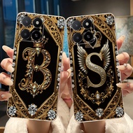 Cover For Honor X5b Plus GFY-LX2 GFY-LX2P New Fashion Retro Initial Letter Couple Phone Case Transpa