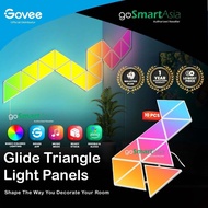 goSmart Asia Govee Glide Triangle 10 Pcs Light Panel Gaming Light Smart Light Wall Light Lampu Dindi