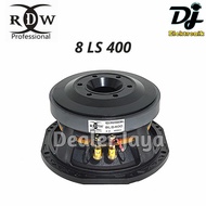 Speaker Komponen RDW 8 LS 400 / 8LS400 - 8 inch