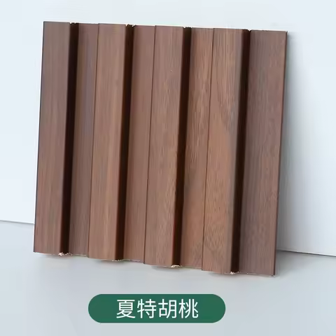 230CM Wood Flut Wall Panel Natural Color Interior Decoration Facade Decoration Board 20 years Durabl